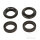 Fork seal set 33 x 46 x 11 for Honda CA 125 CL 250 S Kawasaki KX 65 A