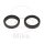 Fork seal set 43 x 54 x 9,5/10 for Honda CR 125 250 500 R