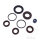 Engine gasket set for Aprilia SR Derbi Gilera DNA Piaggio 50 # 1996-2011