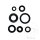 Engine gasket set for Suzuki RM 80 85 # 2000-2015