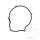 Alternator cover gasket for Aprilia Beta CPI HM-Moto MBK Yamaha