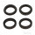 Fork seal set 41 x 54 x 11 for Suzuki GSX 600 750 1100 VS 1400 GLP