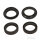 Fork seal set 36 x 48 x 11/12,5 for Kawasaki EL 250 252 EN 450 500 GPZ 500 S