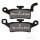 EBC Scooter Bremsklotz Satz organisch SFA492