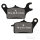 EBC Scooter brake pad set organic SFA625