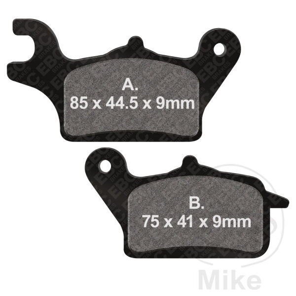 Brake pad for Suzuki UK 110 Yamaha MW 125
