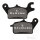 Brake pad for Yamaha MW 125 14-19