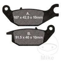 EBC Scooter brake pad set organic