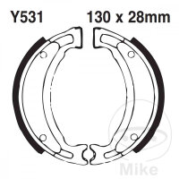 M&acirc;choires de frein avec ressort pour Yamaha TW XC...