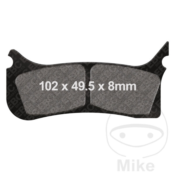 Brake pad Sinter MX-S EBC for Husaberg FS 650 KTM SMR 525