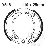M&acirc;choires de frein avec ressort pour Yamaha DT SR...