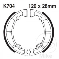 M&acirc;choires de frein avec ressort pour Kawasaki KDX...