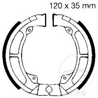 sabot de frein avec ressort pour Kawasaki KE 175 79-82 KL...