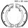 Brake shoes with spring for MZ/MUZ ETZ TS 125 150 250 301 Saxon Fun 73-01