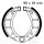 Brake shoes without spring for Piaggio Free Kreidler MP1 25 50 FL 69-99