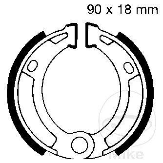 brake shoes for Z&uuml;ndapp ZA 25 83-84