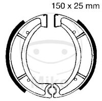 M&acirc;choires de frein sans ressort pour Yamaha DT SR...