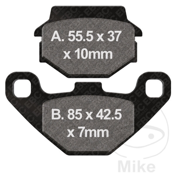 EBC Plaquettes de frein standard FA067/3