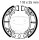 Brake shoes with spring for Aprilia Baotian FlexTech Honda Kymco Peugeot Rex SYM