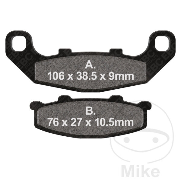 EBC Plaquettes de frein standard FA141