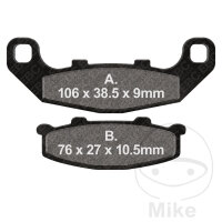 EBC Plaquettes de frein standard FA141