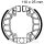 Brake shoes without spring for Piaggio Sfera 50 80 TT Kat 91-96