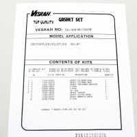 Motor Dichtsatz Dichtungssatz komplett f&uuml;r Suzuki GN...