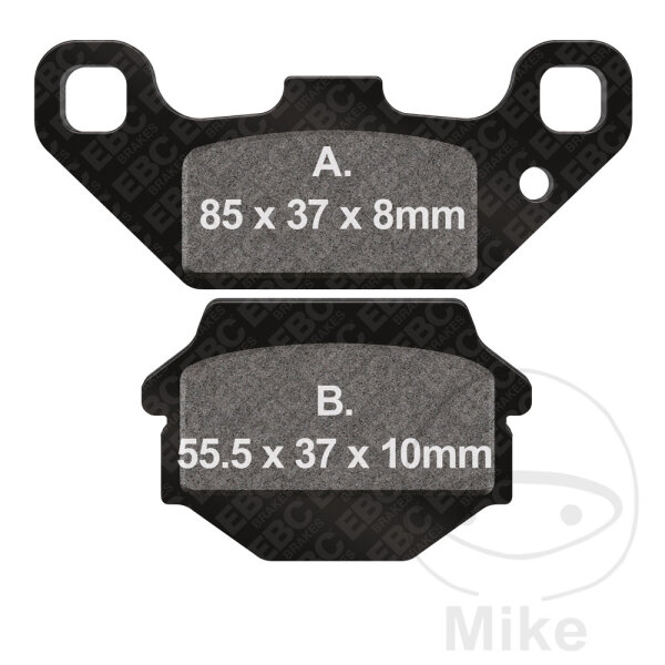 EBC Plaquettes de frein standard FA128TT