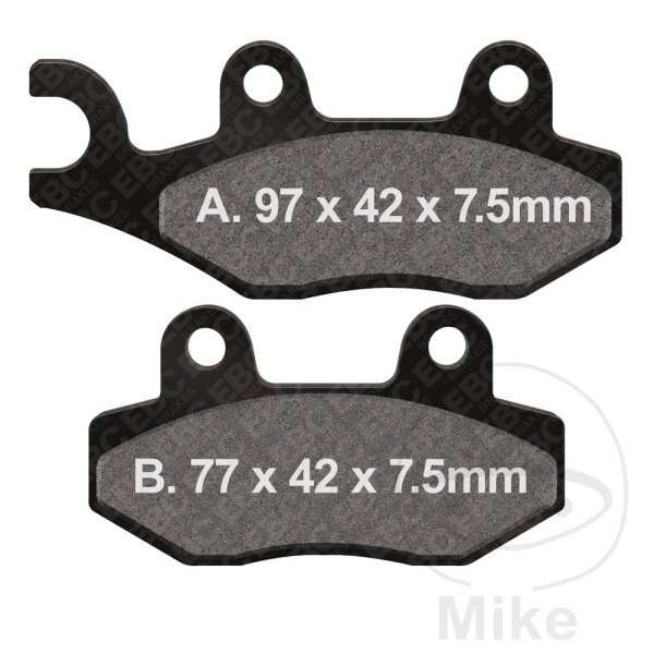 Brake pad for Aeon CAN-AM CFMOTO Husqvarna Kawasaki Suzuki Yamaha