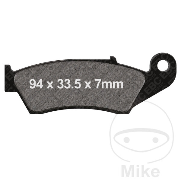 EBC Brake pad set Sinter R Off-Road FA185R