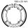 Brake shoes with spring for Honda CN Piaggio Hexagon 250 Helix GT 86-00