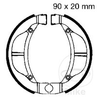 M&acirc;choires de frein avec ressort pour Kawasaki KLX...
