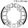 Brake shoes without spring for Piaggio Sfera TPH NRG ZIP 50 125 150 Base 91-18