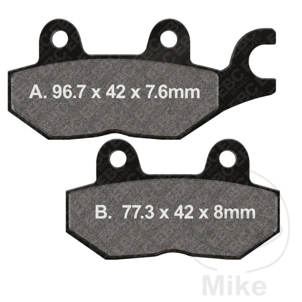 Brake pad for Benzhou Kawasaki Triumph