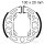 Brake shoes with spring for Gilera Storm 50 Mash Bibob 50 Piaggio 25 50 80