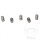 Clutch springs reinforced for Kawasaki GPZ KLE 500 W 650 Z 1000 # 1979-2007
