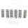 Clutch springs reinforced for Kawasaki KFX 400 Suzuki DR-Z LT-Z 400 # 2000-2008