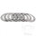 Clutch steel discs TRW for Kawasaki ZX-6R 636 Ninja 2005-2006