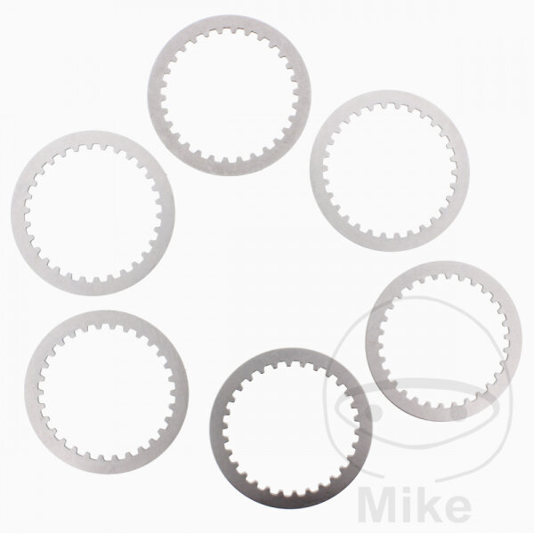 Clutch steel discs TRW for Kawasaki ER-6F ER-6N KLE 650 2005-2017