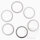 Clutch steel discs TRW for Kawasaki ER-6F ER-6N KLE 650 2005-2017