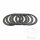 Discos de acero para embragues TRW Aprilia Pegaso 650 Yamaha MT-03 XT 660 YZ 250