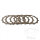 Placas de embrague TRW para KTM EGS 620 EXC 350 400 440 600 SC 400 1993-1995