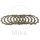 Clutch plates TRW for Honda CB CX GL 650 1979-1983