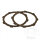 Clutch plates TRW for Yamaha DT FS1 RD TY 50 1977-1997