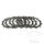 Plateaux dembrayage TRW pour Yamaha DT 250 400 XS 250 400 750 YZ 465 1977-1983