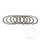 Clutch plates TRW for Beta RR Husaberg FC FE FS KTM EXC SX