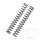 Fork spring linear YSS spring rate 9.0 for Kawasaki ZX-6R 600 R Ninja Suzuki GSX-R 750