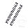 Muelle de la horquilla lineal YSS muelle 8,5 para Honda CBR 600 Triumph Street Triple 675 Yamaha YZF-R6 600