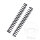 Fork spring linear YSS spring rate 9.0 for Honda CB CBR 600 F Hornet Kawasaki Z 750 Suzuki GSX-R 600