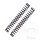 Fork spring linear YSS spring rate 9.5 for Kawasaki ZX-6R 636 Ninja Yamaha YZF-R1 1000 YZF-R6 600
